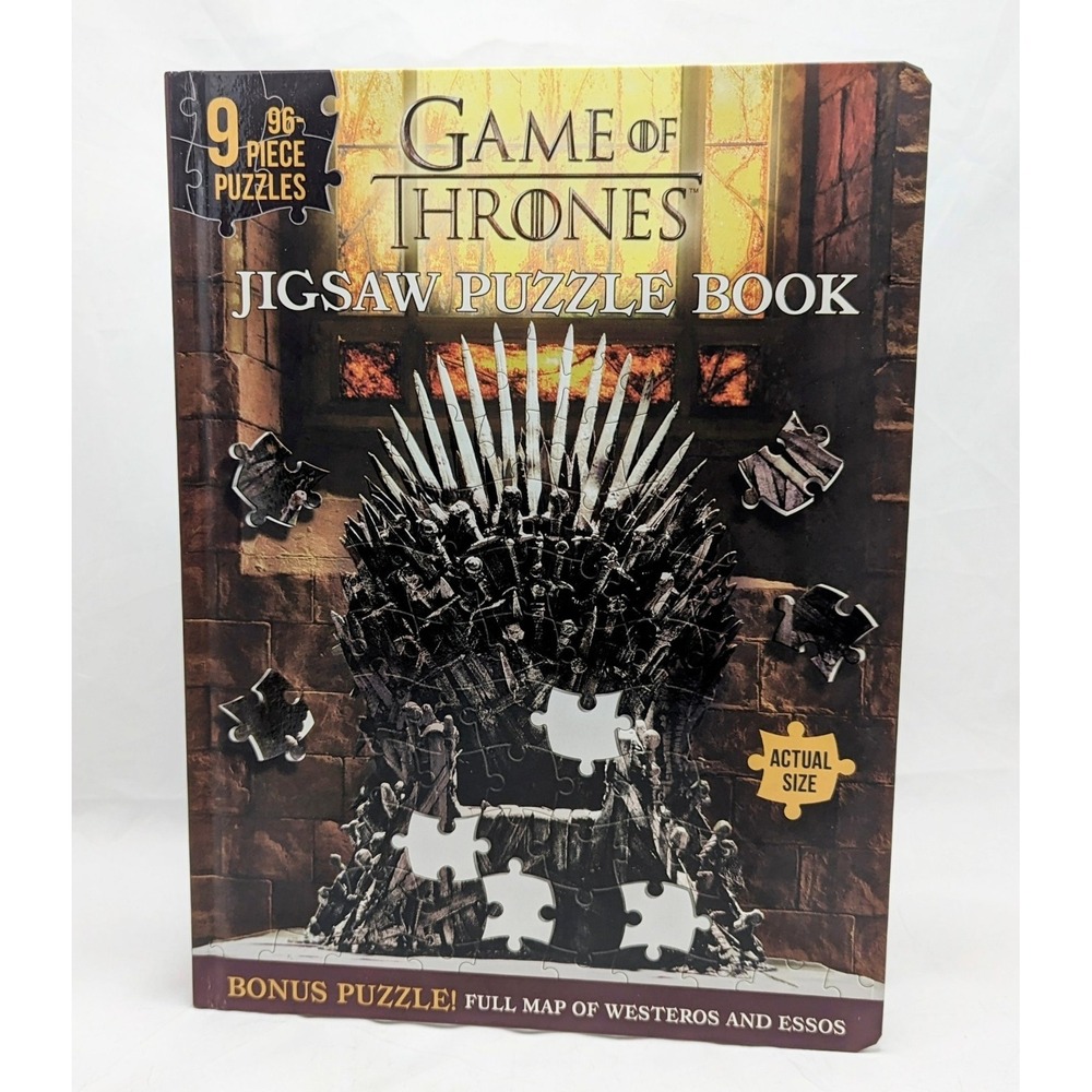 2022 Thunder Bay Game Of Thrones Jigsaw Puzzle Book HC